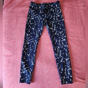 GAP Navy Floral Women's Skinny Pants